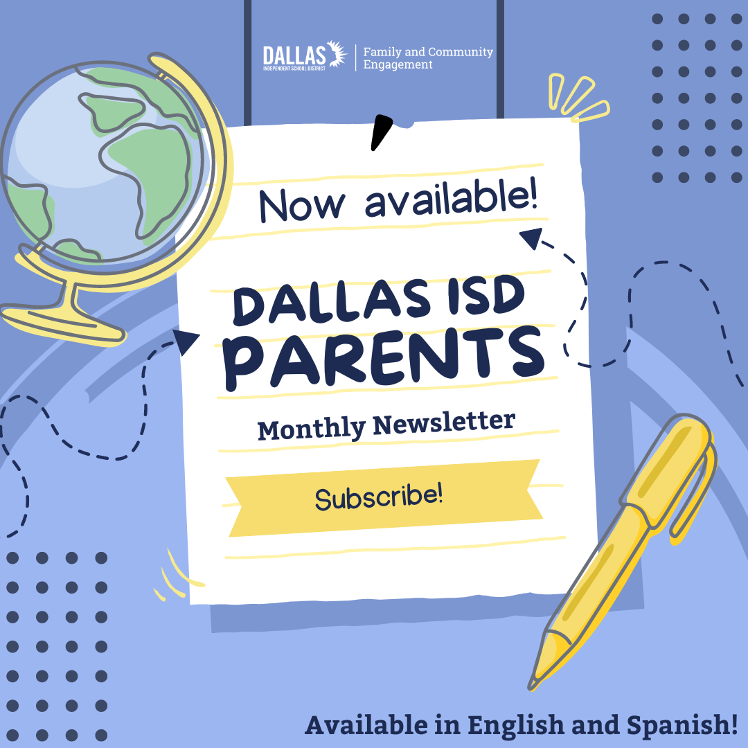  Dallas ISD Parent's Newsletter Spanish